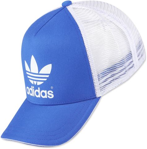 adidas trucker cap blau weiß|adidas trefoil trucker cap.